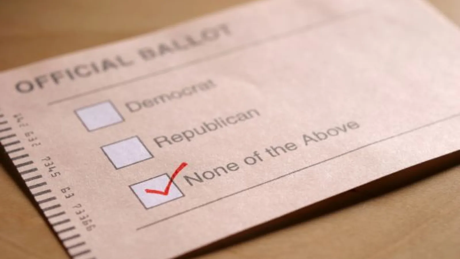 Political independents are more negative than partisans